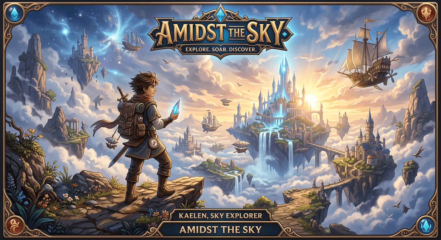 Amidst The Sky - Play Free Online Game