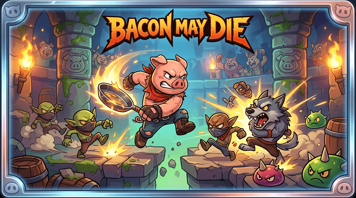 Bacon May Die - Play Free Online Game