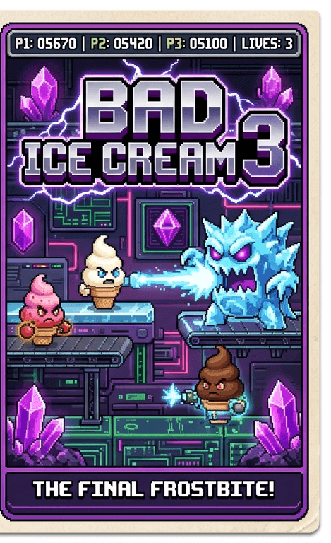 Bad Ice Cream 3 - Play Free Online Game