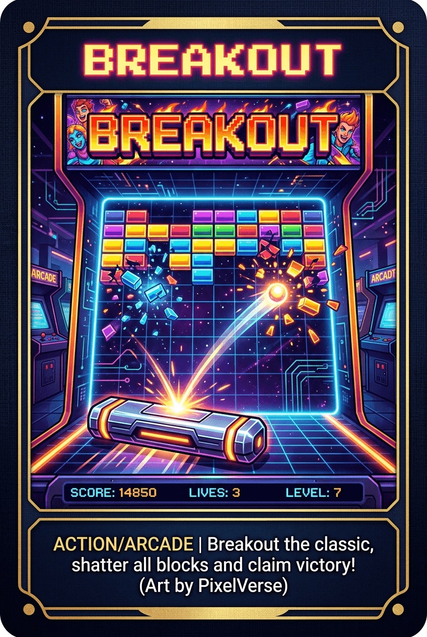 Breakout - Play Free Online Game