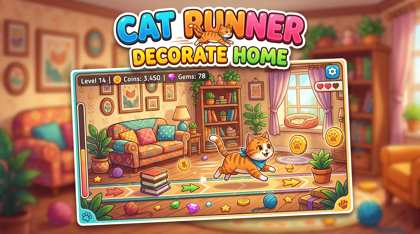 Cat Runner Master - Play Free Online Game