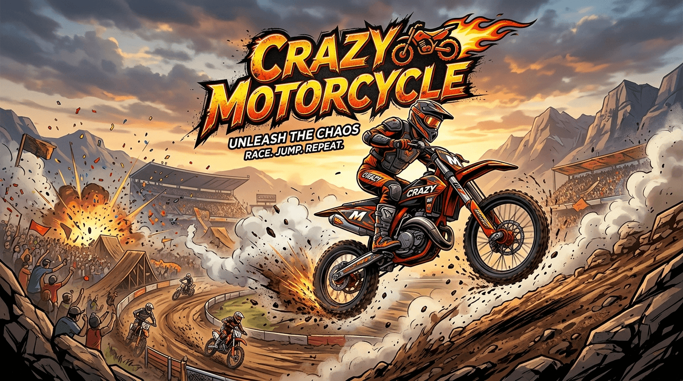Crazy Motorcycle - Play Free Online Game