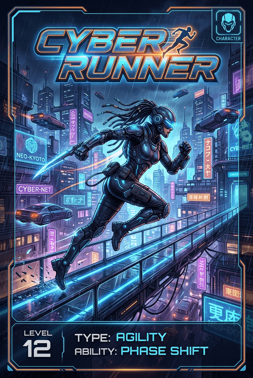 Cyber Runner - Play Free Online Game