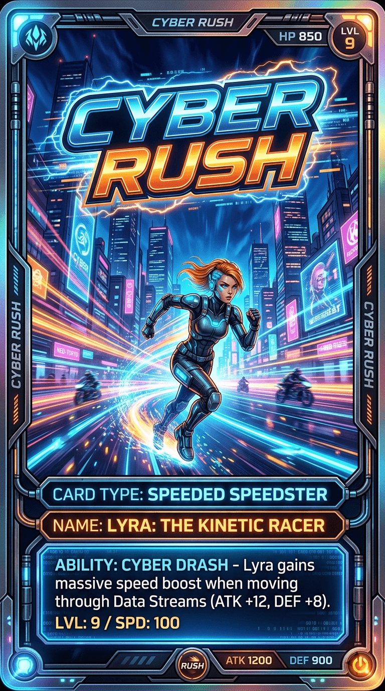 Cyber Rush - Play Free Online Game
