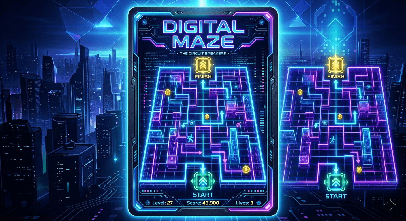 Digital Maze - Play Free Online Game