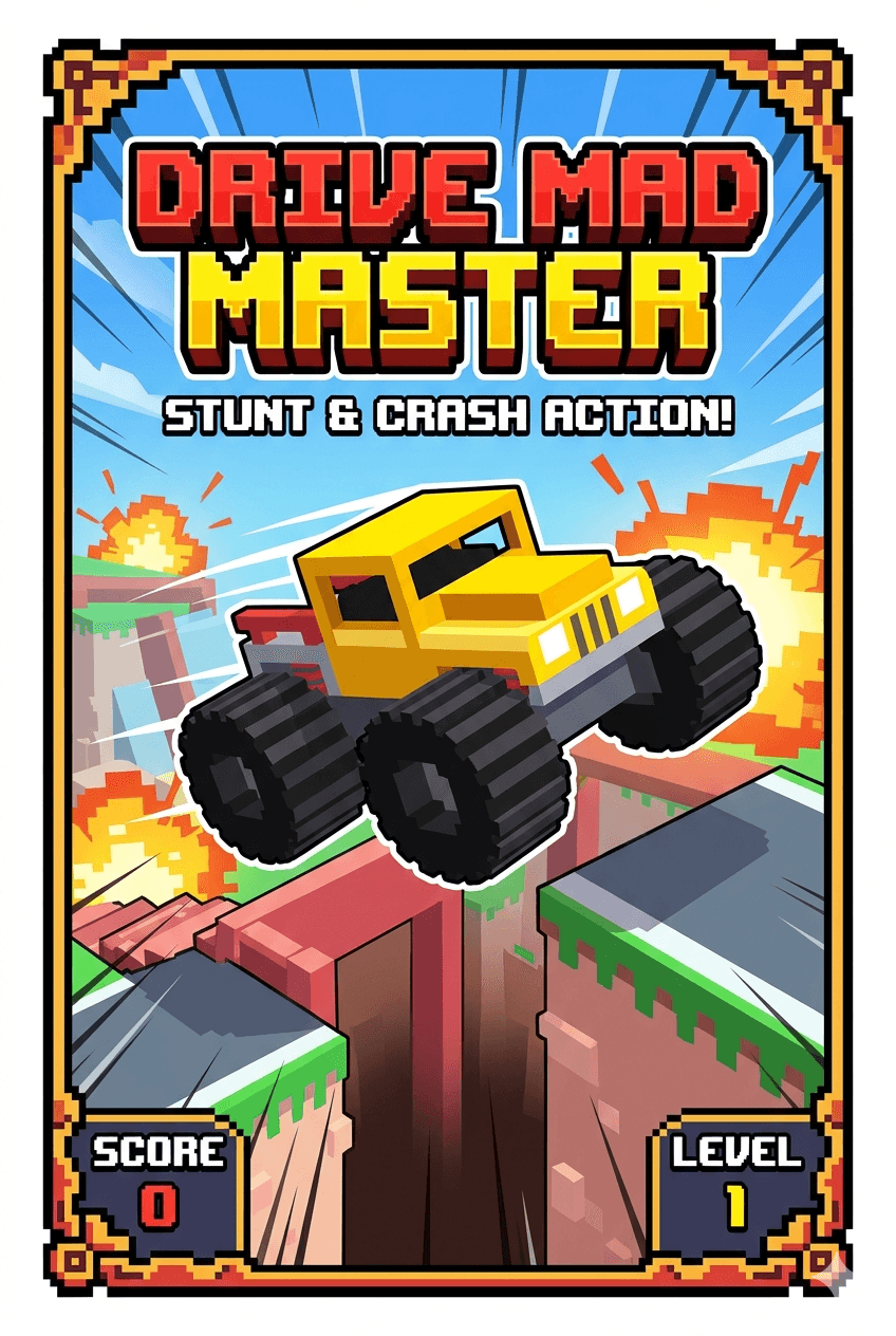 Drive Mad Master - Play Free Online Game