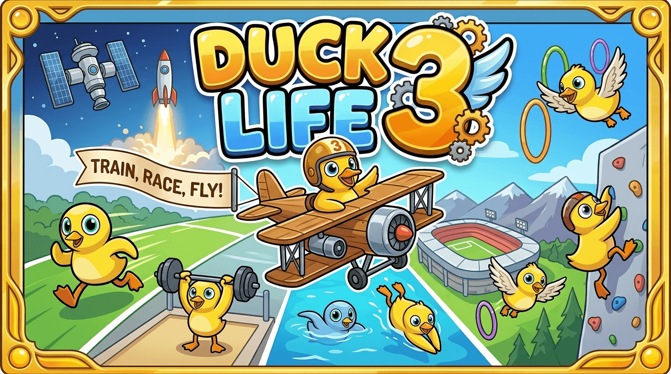 Duck Life 3 - Play Free Online Game