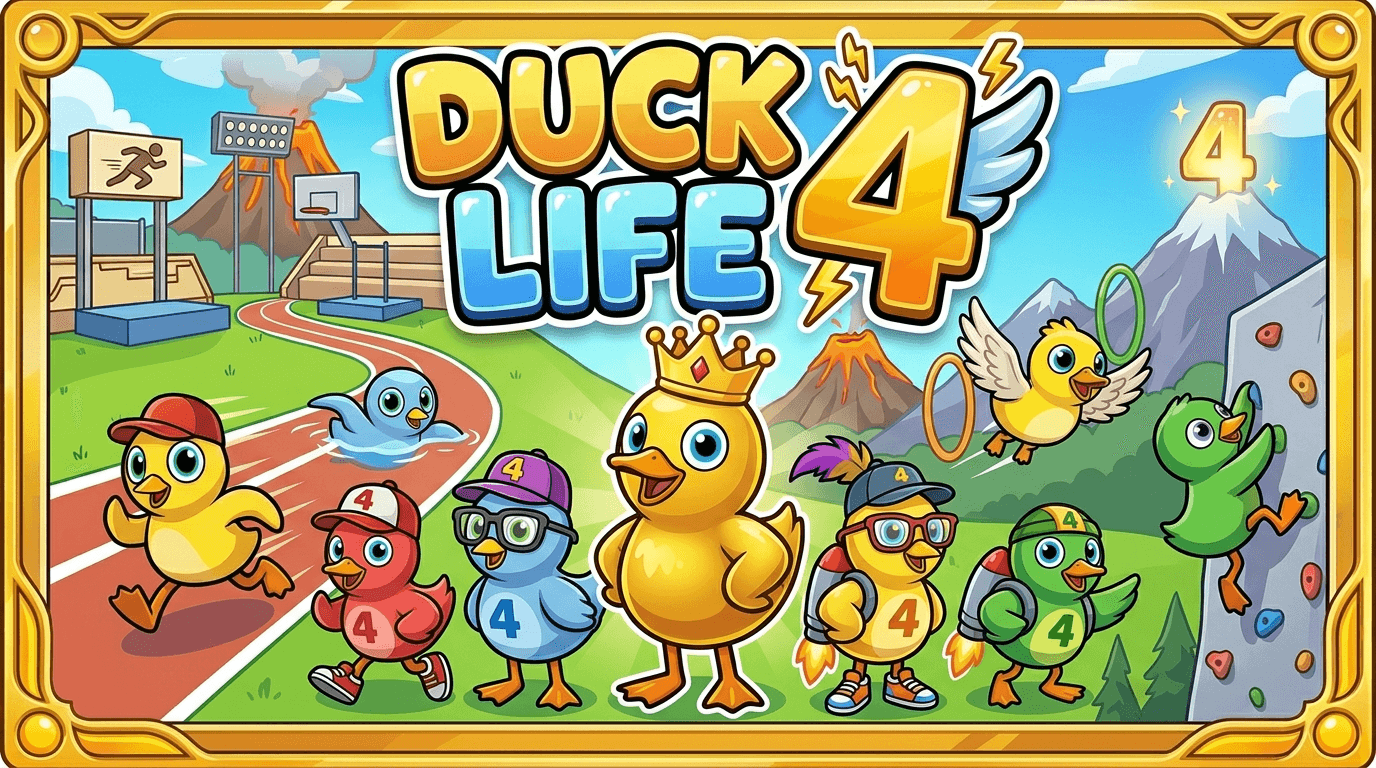 Duck Life 4 - Play Free Online Game
