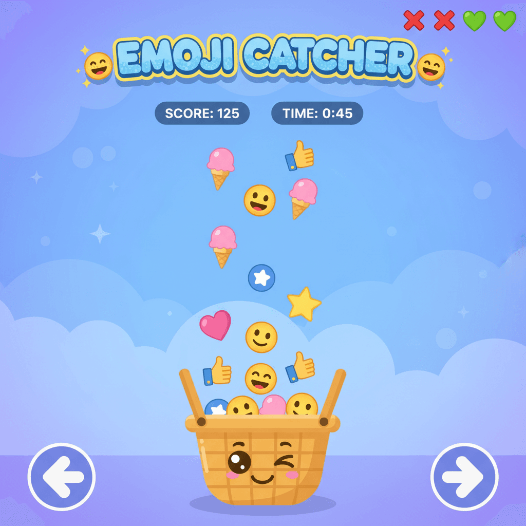 Emoji Catcher - Play Free Online Game