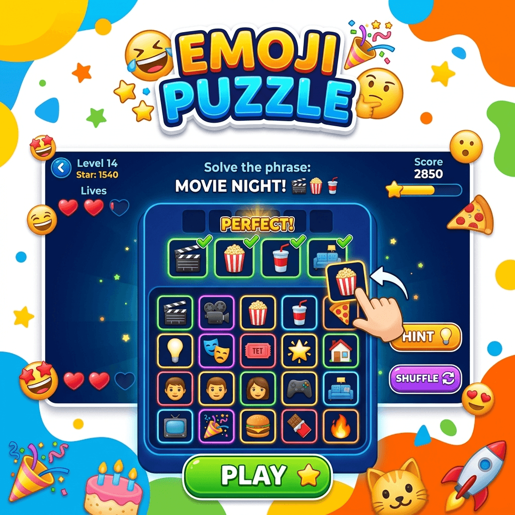 Emoji Puzzle - Play Free Online Game