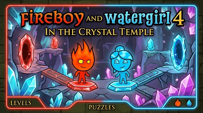 Fire Boy and Water Girl 4 - Play Free Online Game