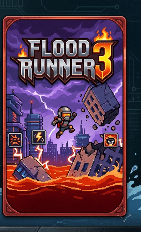 Flood Runner 3 - Play Free Online Game