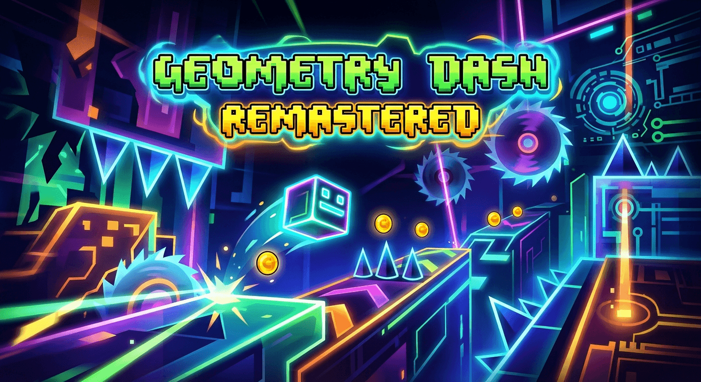 Geometry Dash Remastered - Play Free Online Game
