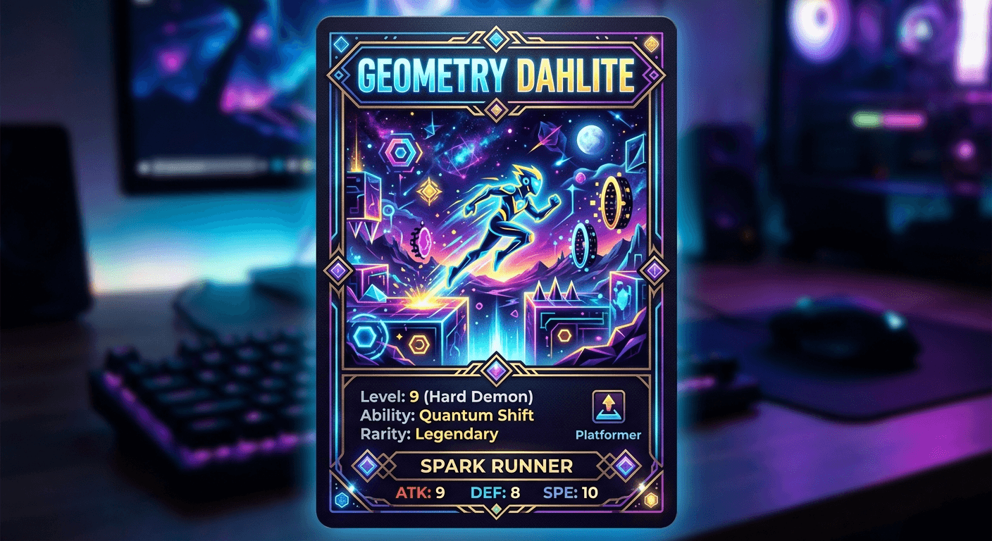 Geometry Dahlite - Play Free Online Game