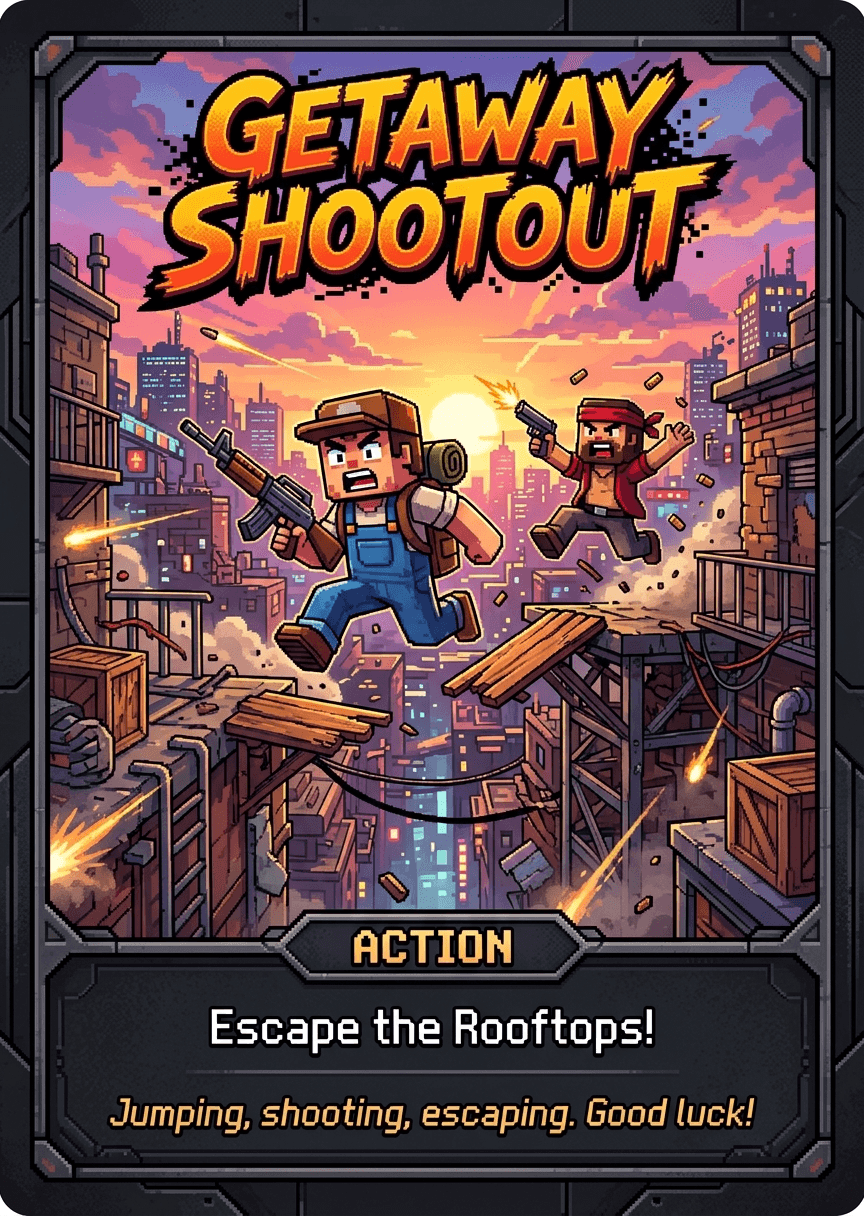 Getaway Shootout - Play Free Online Game
