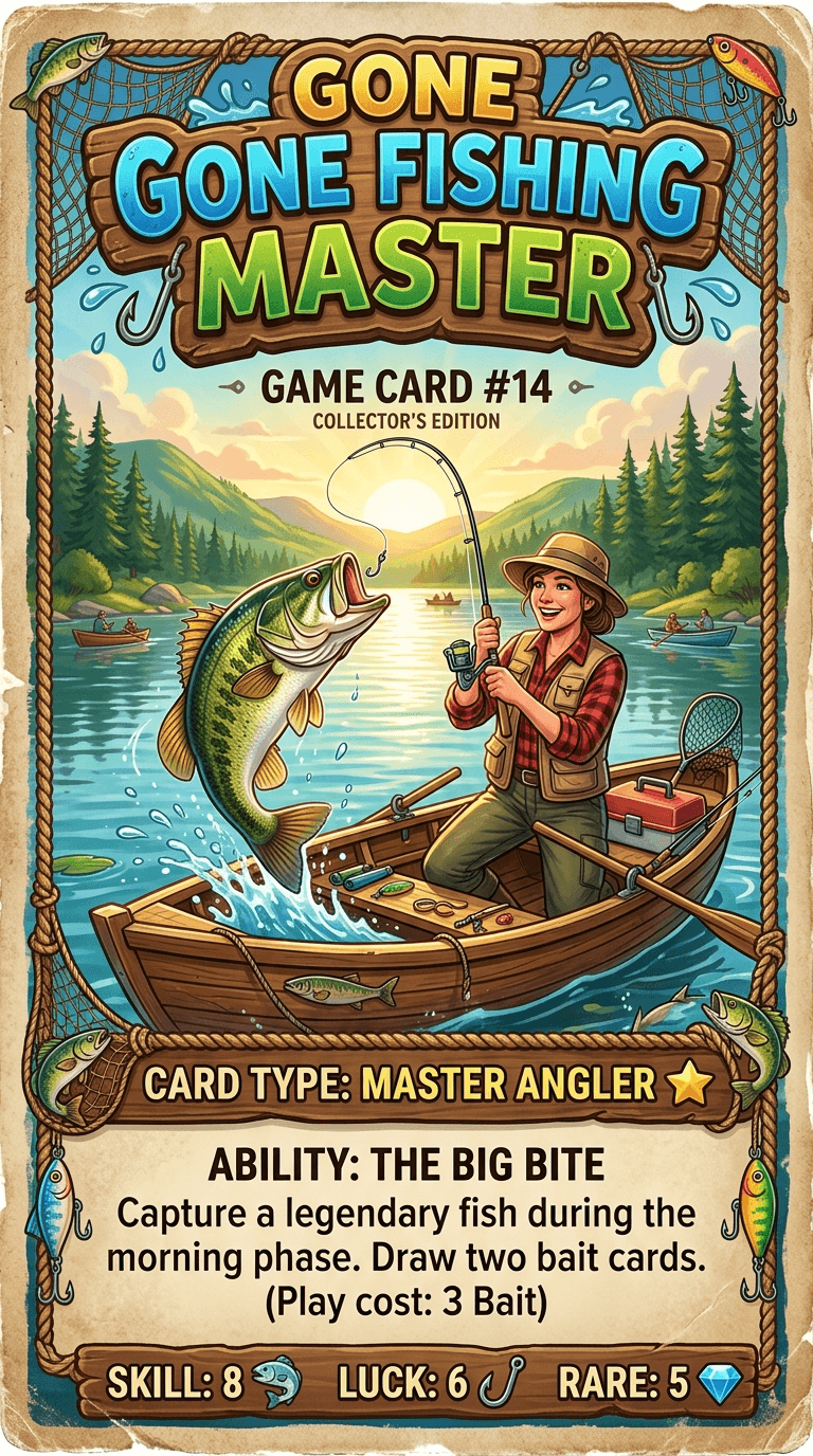 Gone Fishing Master - Play Free Online Game