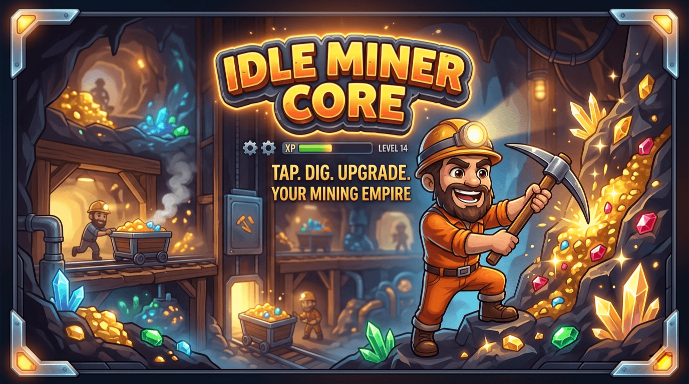 Idle Miner Core - Play Free Online Game