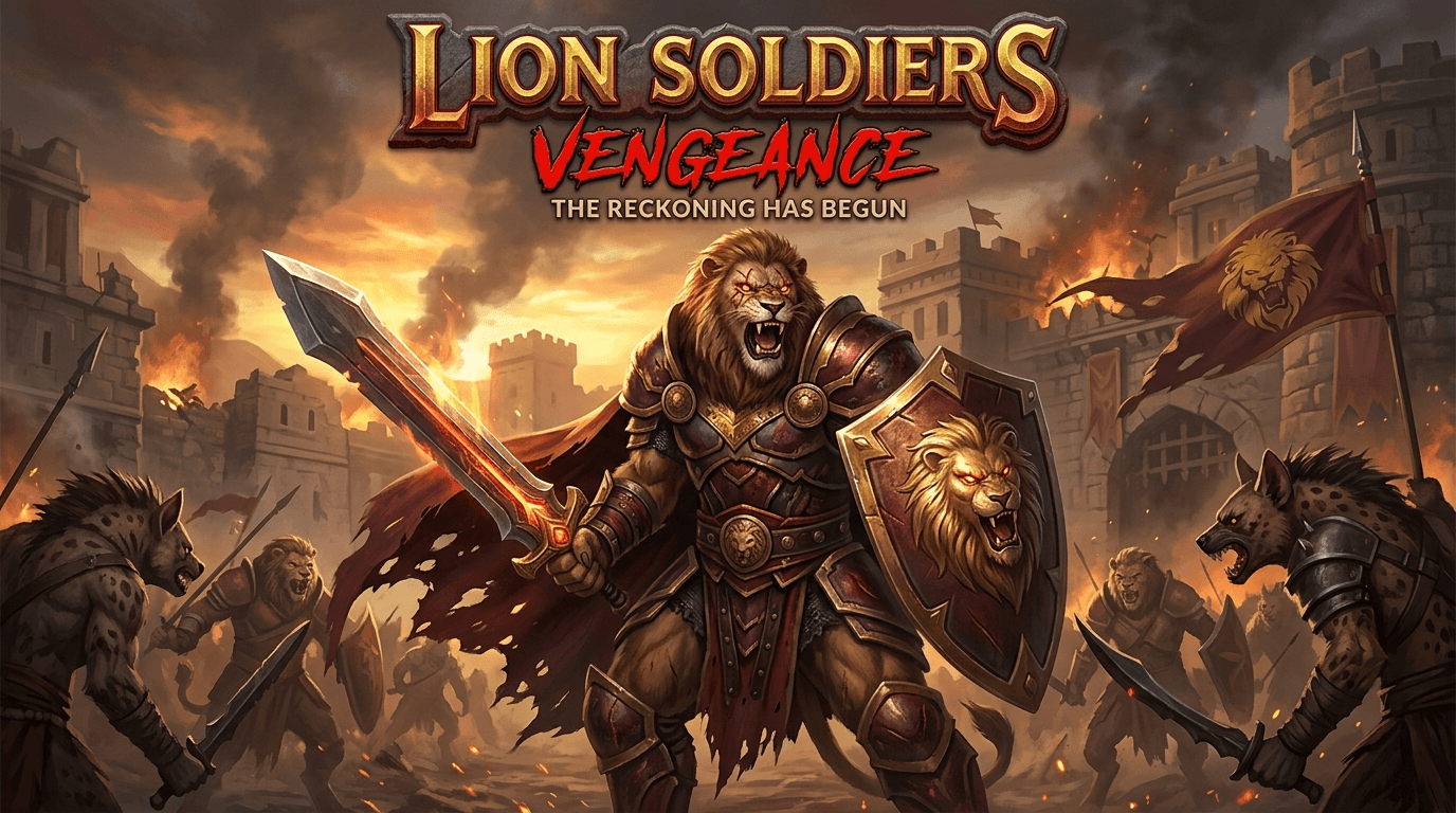 Lion Soldiers Vengeance - Play Free Online Game
