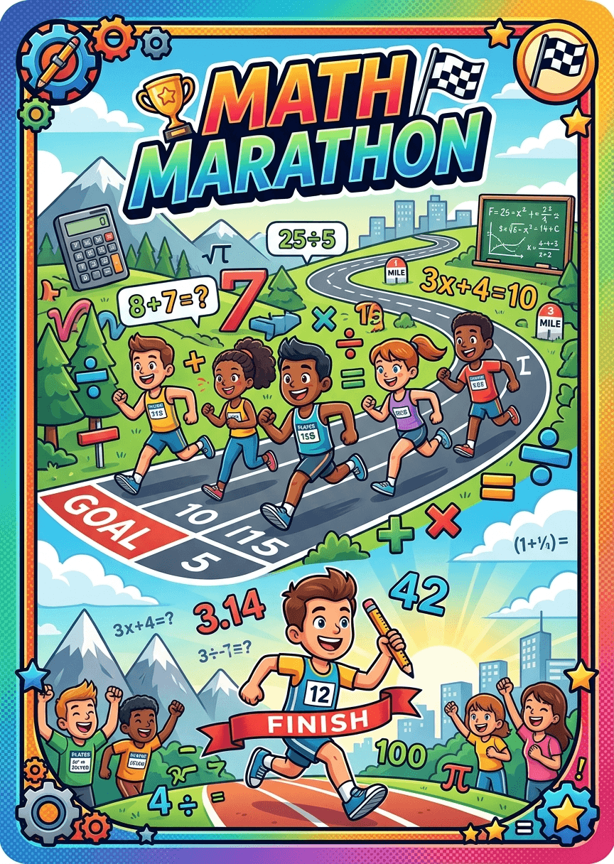 Math Marathon - Play Free Online Game