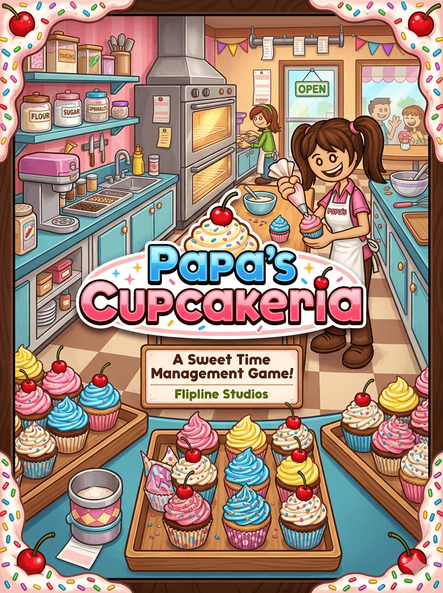 Papa's Cupcakeria - Play Free Online Game