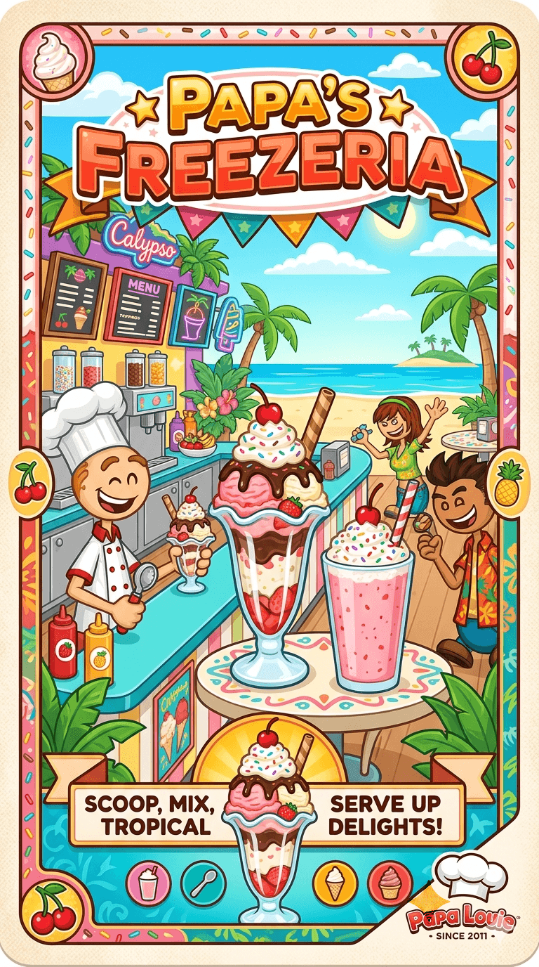 Papa's Freezeria - Play Free Online Game