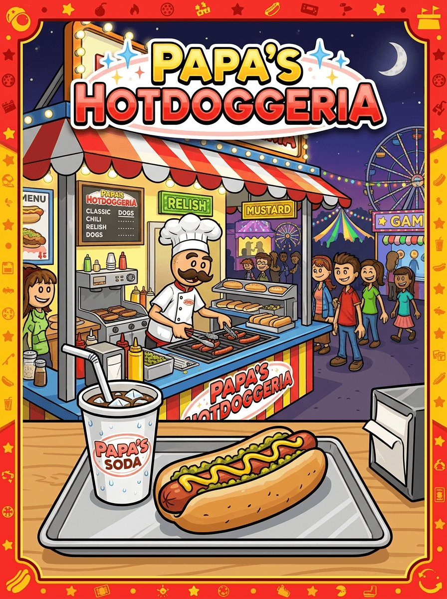 Papa's Hotdoggeria - Play Free Online Game
