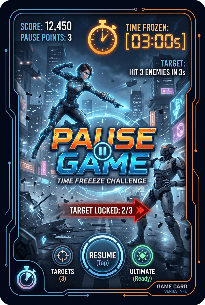 Pause Game - Play Free Online Game