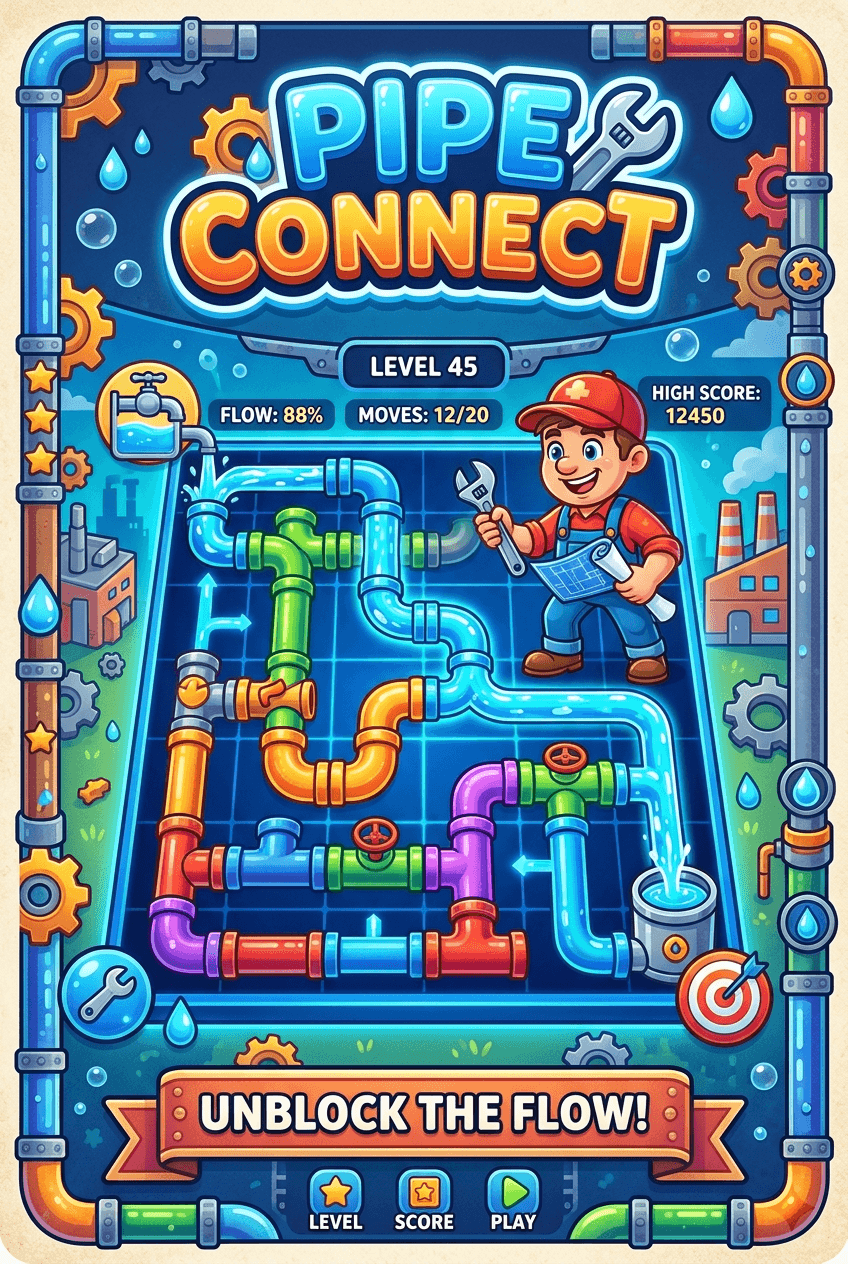 Pipe Connect - Play Free Online Game