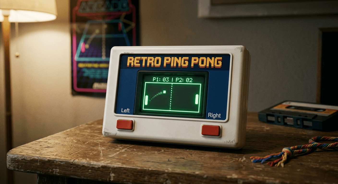 Retro Ping Pong - Play Free Online Game