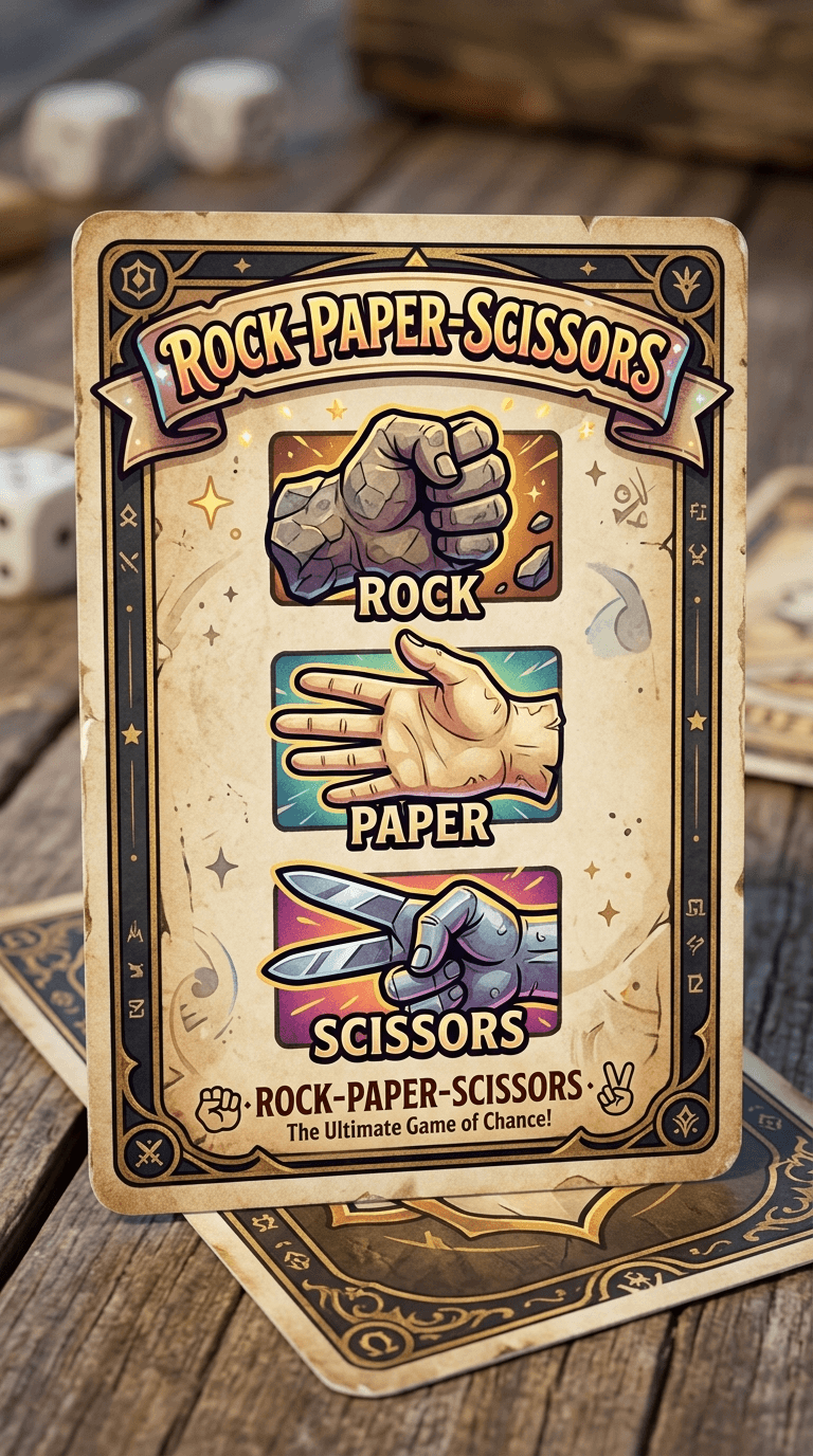 Roke Paper Scissors - Play Free Online Game