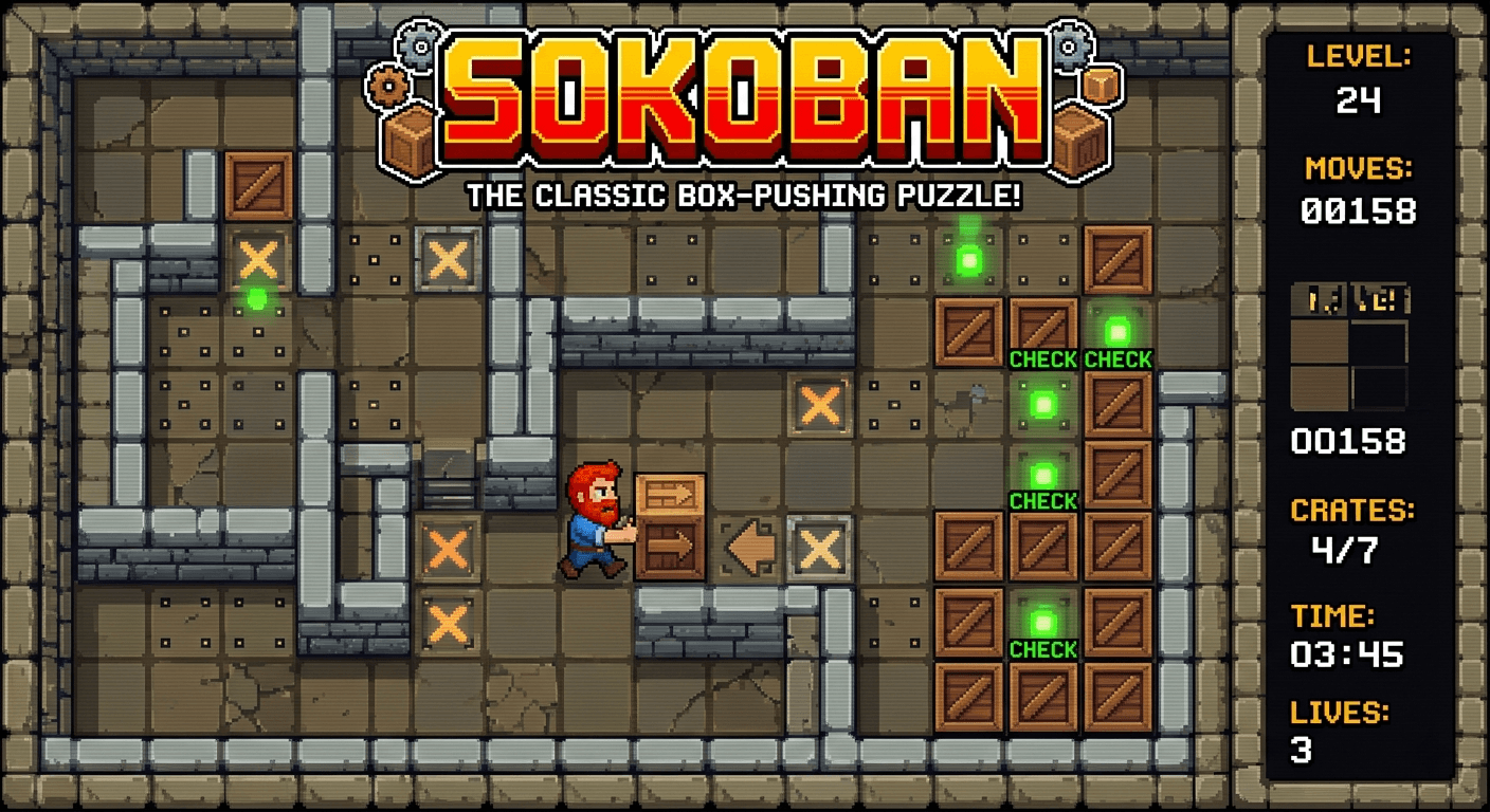 Sokoban - Play Free Online Game