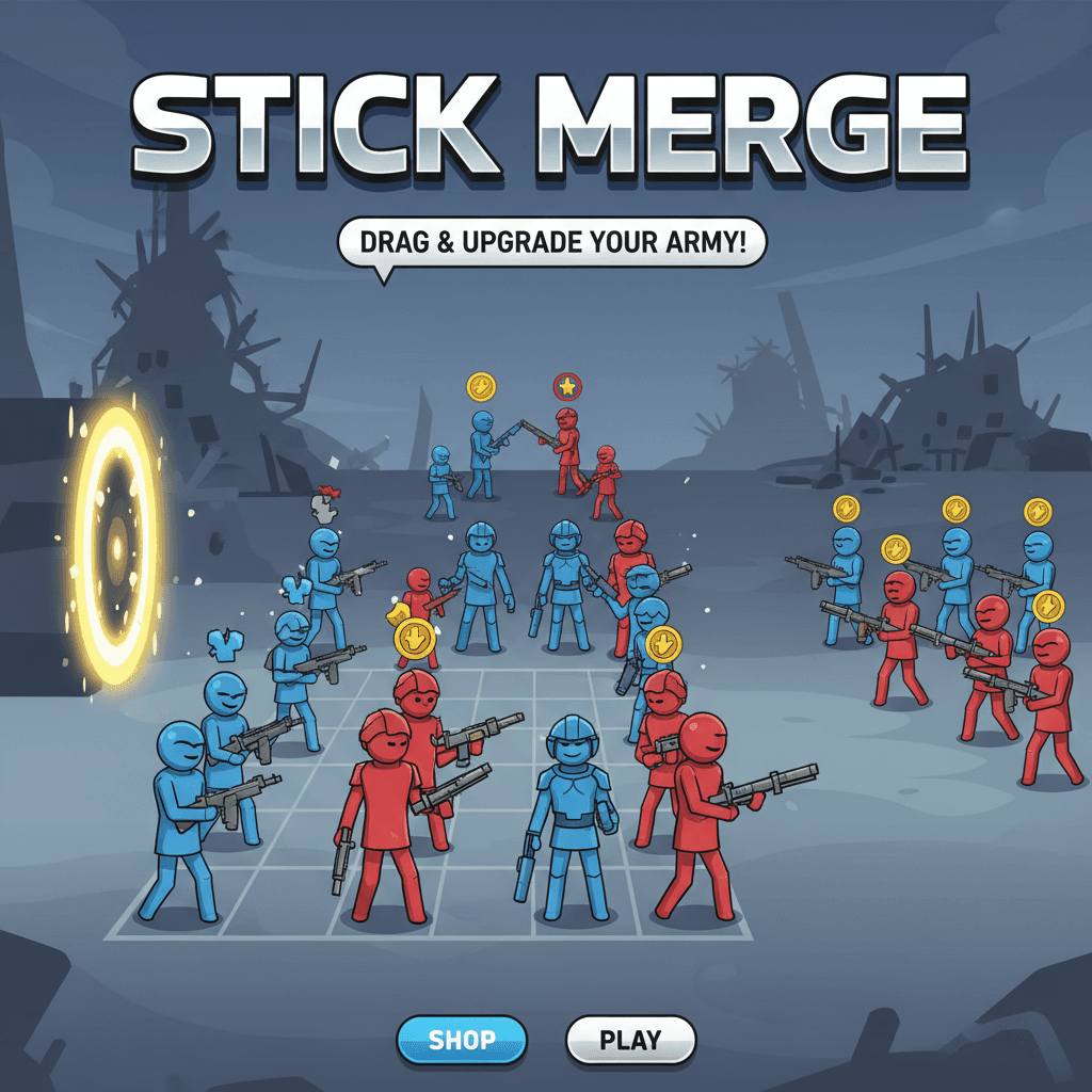 Stick Merge - Play Free Online Game