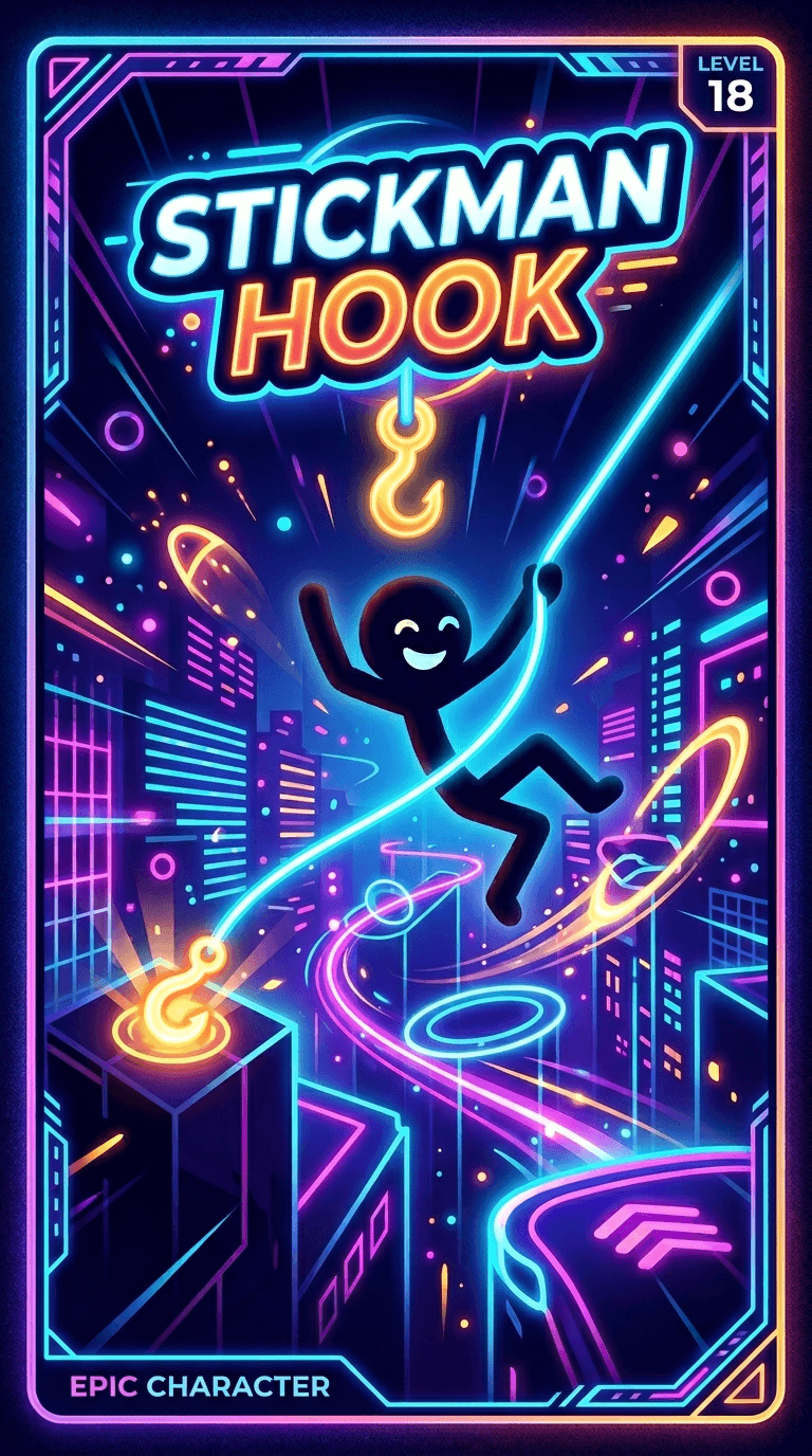 Stickman Hook - Play Free Online Game