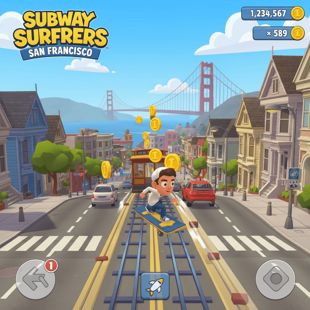 Subway Surfers San Fransico - Play Free Online Game