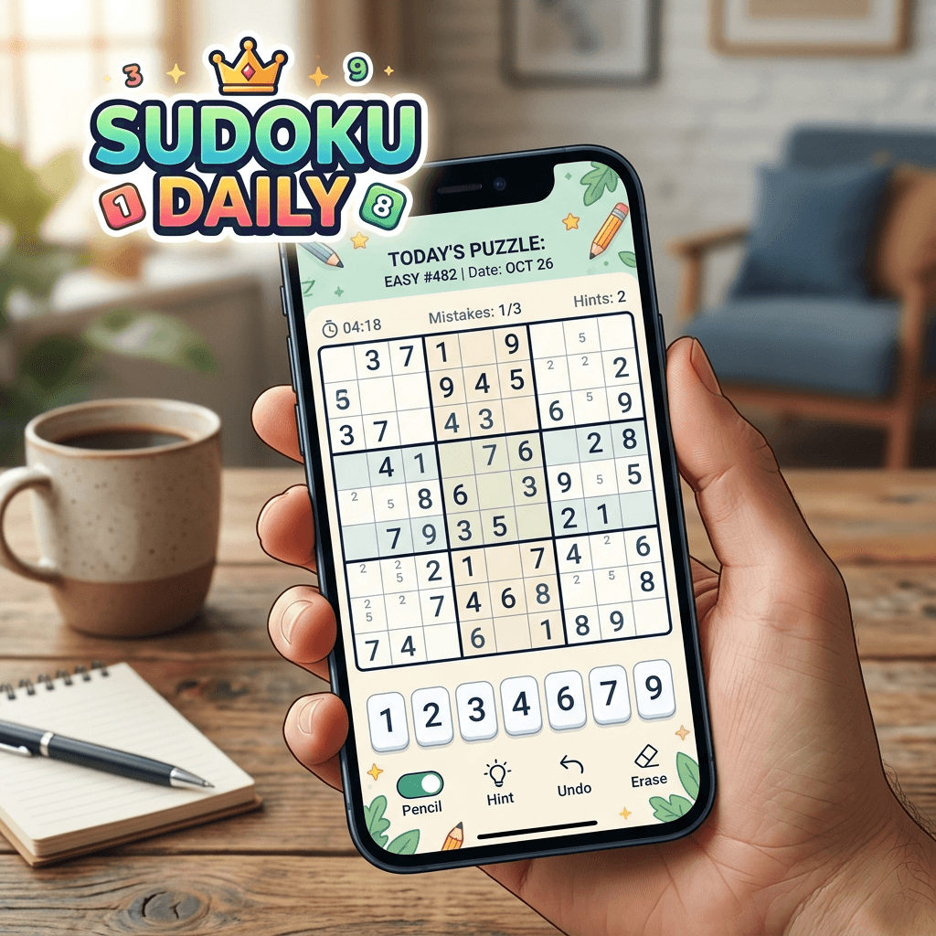 Sudoku Daily - Play Free Online Game