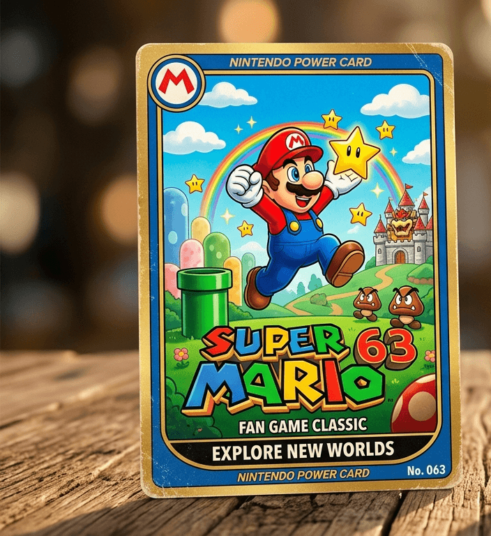 Super Mario 63 - Play Free Online Game