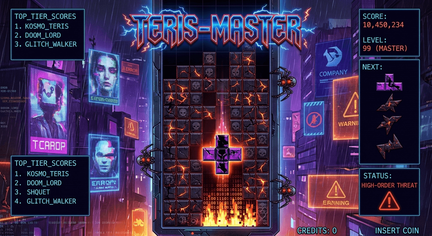 Teris Master - Play Free Online Game