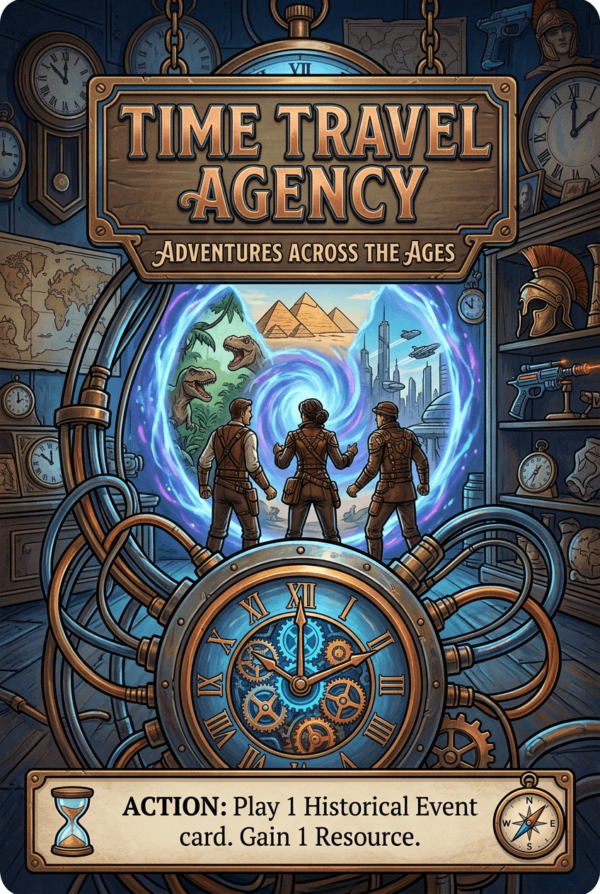 Time Travel Agency - Play Free Online Game