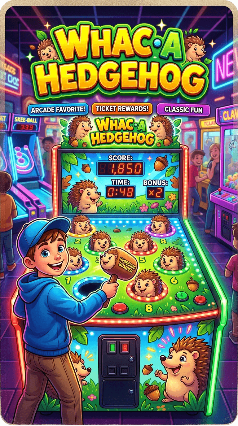 Whac A Hedgehog - Play Free Online Game