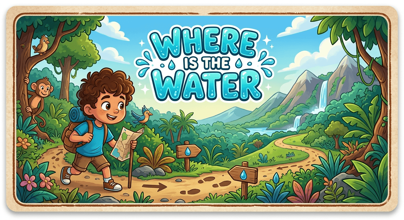 Where Is The Water - Play Free Online Game