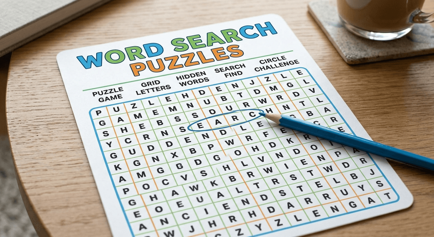 Word Search Puzzles - Play Free Online Game
