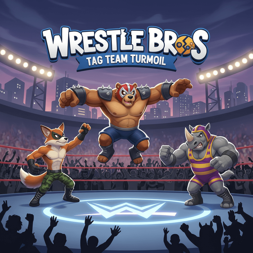 Wrestle Bros - Play Free Online Game